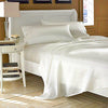 Luxurious 100% mulberry silk sheet set queen